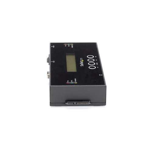 StarTech.com 1:1 Standalone Hard Drive Duplicator and Eraser, SAS and SATA HDD/SSD Cloner/Copier, Hard Drive Duplicator and Sanitizer, LCD Display, TAA Compliant