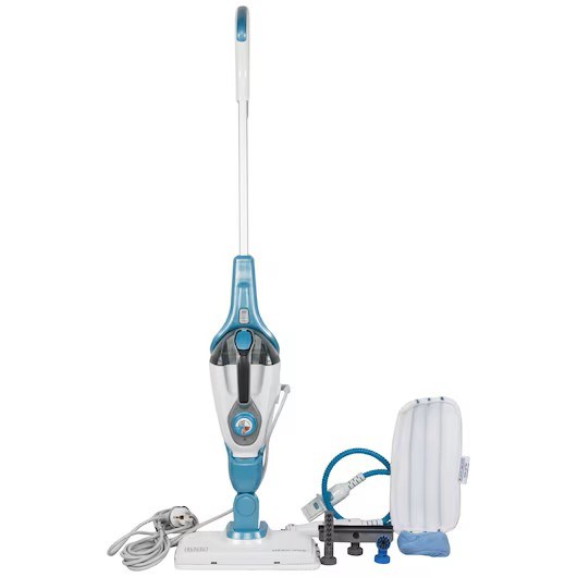 Black & Decker FSMH1321 steam cleaner Upright steam cleaner 0.5 L Blue White 1300 W
