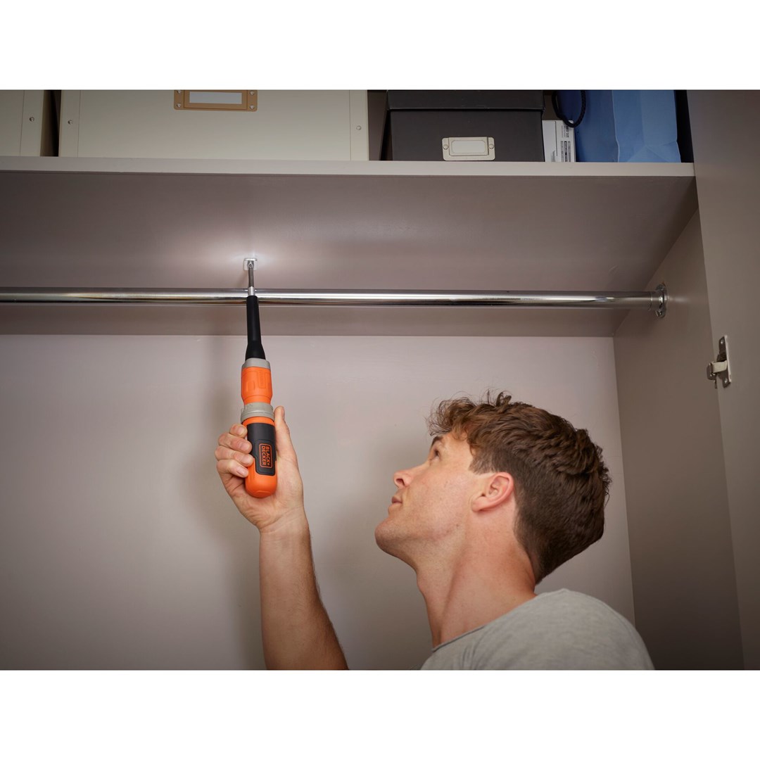 Black & Decker BCF603C-QW power screwdriver/impact driver 180 RPM Black  Orange