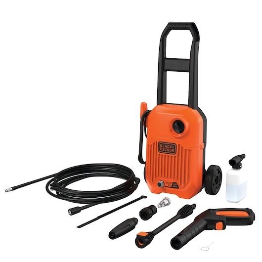 Black & Decker BEPW1650-QS pressure washer Compact Electric 330 l/h Orange