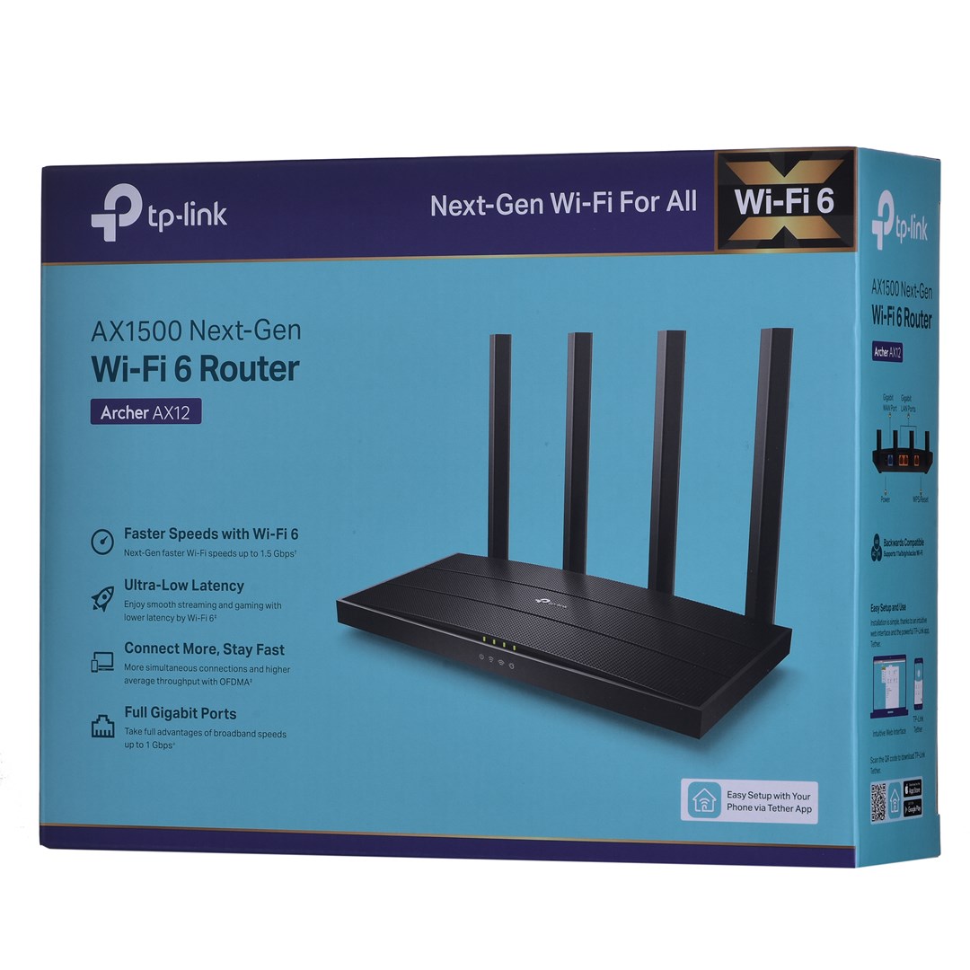 TP-Link Archer AX1500 Wi-Fi 6 Router