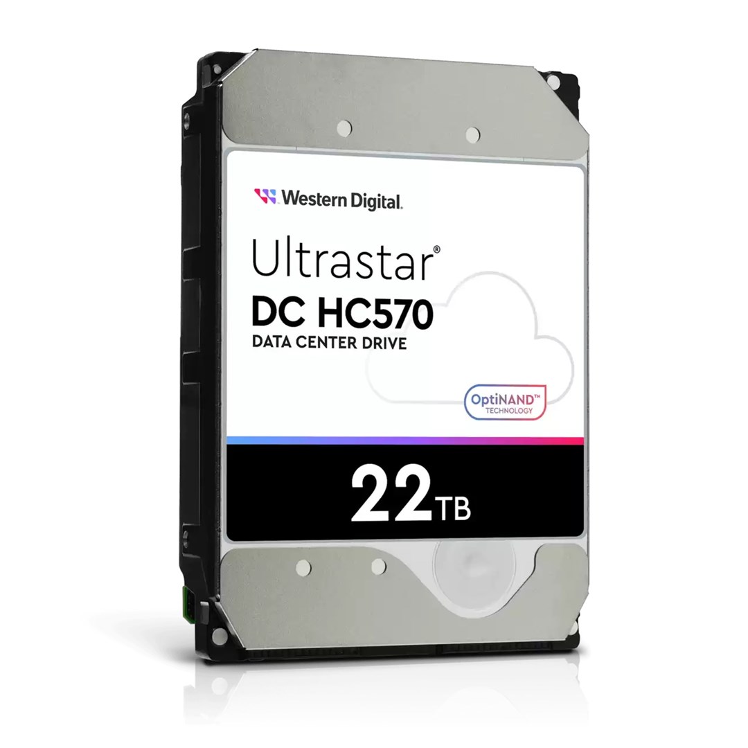 Western Digital Ultrastar DH HC570 internal hard drive 22 TB 7200 RPM 512 MB 3.5" SAS