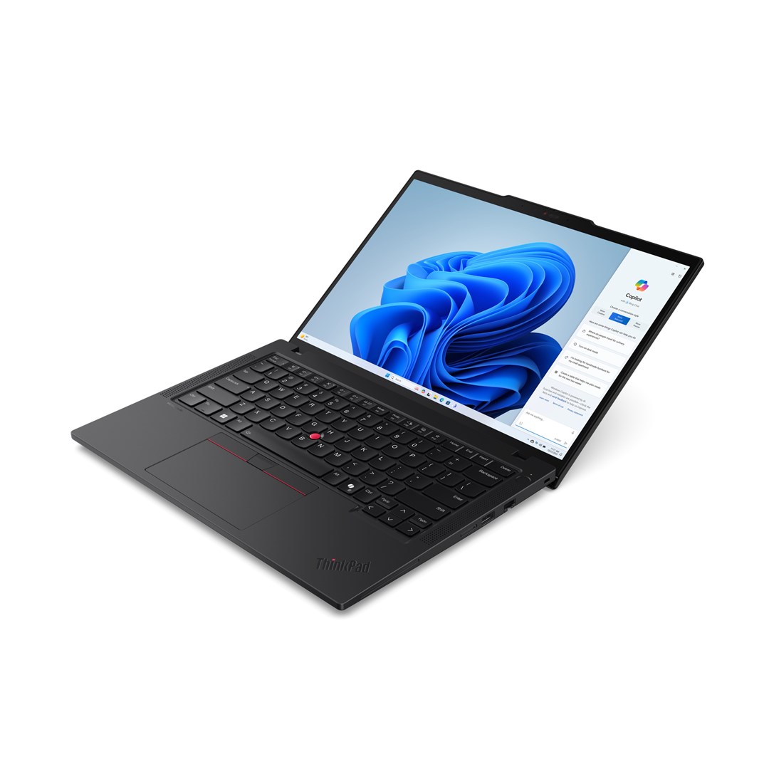 Lenovo ThinkPad T14 Gen 5 (Intel) Intel Core Ultra 7 155U Laptop 35.6 cm (14") WUXGA 16 GB DDR5-SDRAM 512 GB SSD Wi-Fi 6E (802.11ax) Windows 11 Pro English Black