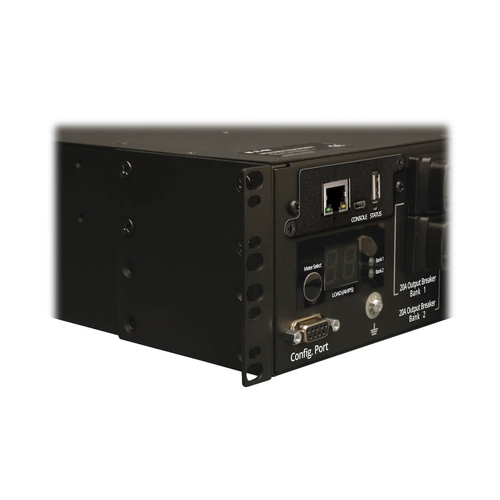 Tripp Lite PDUMH32HVNET 7.4kW Single-Phase Switched PDU, LX Interface, 230V Outlets (16-C13), IEC-309 Blue 230V 32A, 3.6m Cord, 2U Rack-Mount, TAA