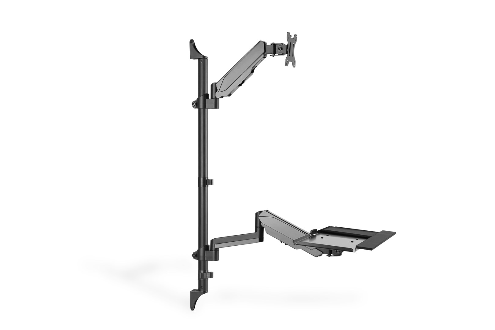 Digitus Flexible wall-mounted Stand/Sit workstation, single monitor