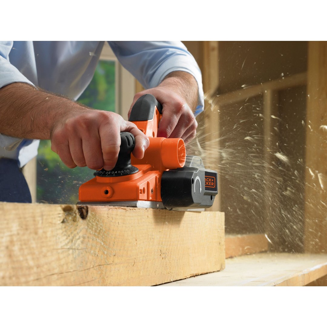 Black & Decker KW750K-QS power hand planer Black  Orange 16000 RPM 750 W