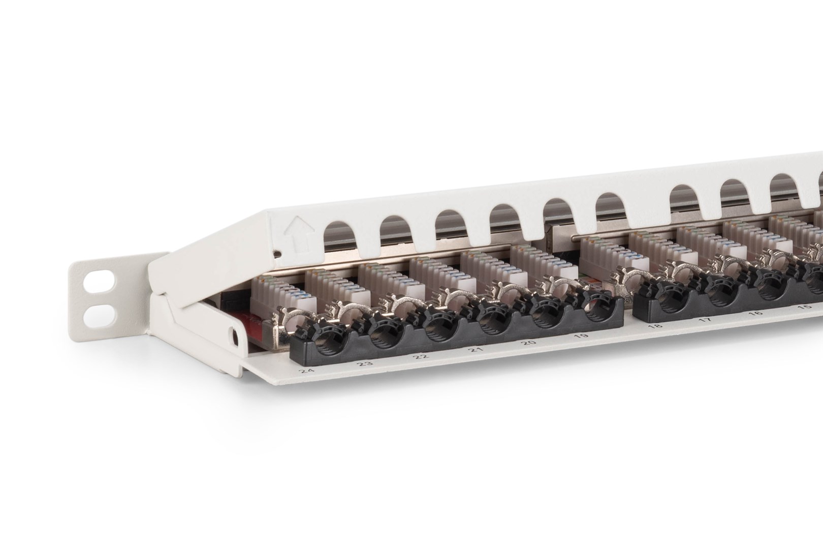 Digitus CAT 6A, Class EA High Density Patch Panel, shielded