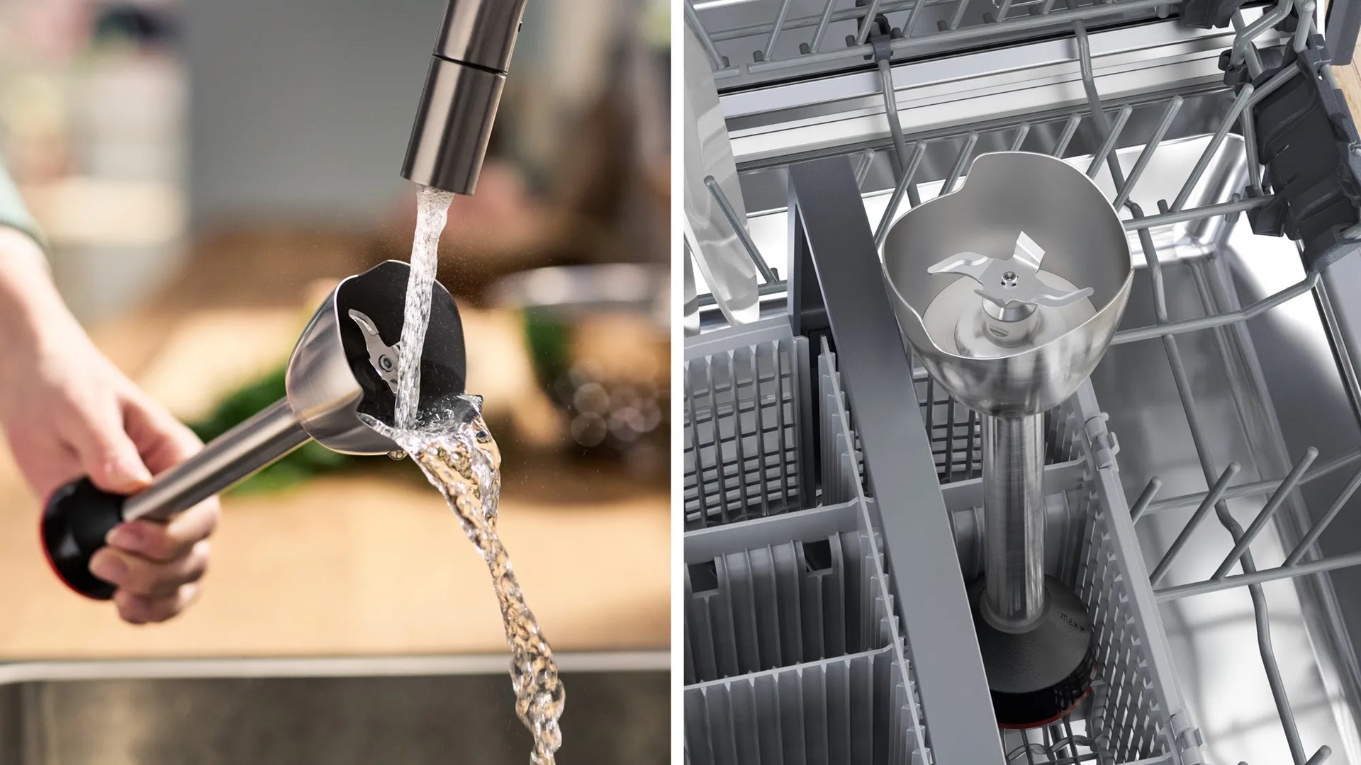 Bosch Serie 4 MSM4B621 blender 0.6 L Immersion blender 1000 W Anthracite, Transparent