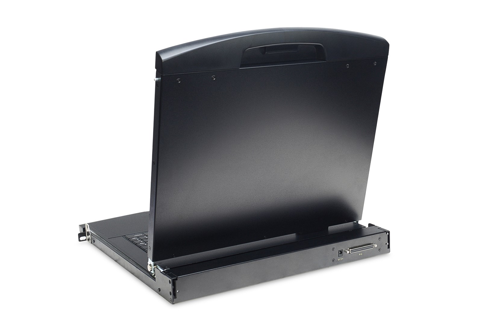 Digitus 19" LCD KVM console, 8-port VGA, German keyboard